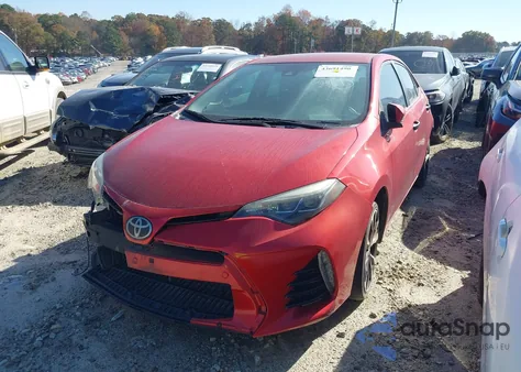 2018 Toyota Corolla Se из США, поврежденный, VIN 2T1BURHE3JC015570